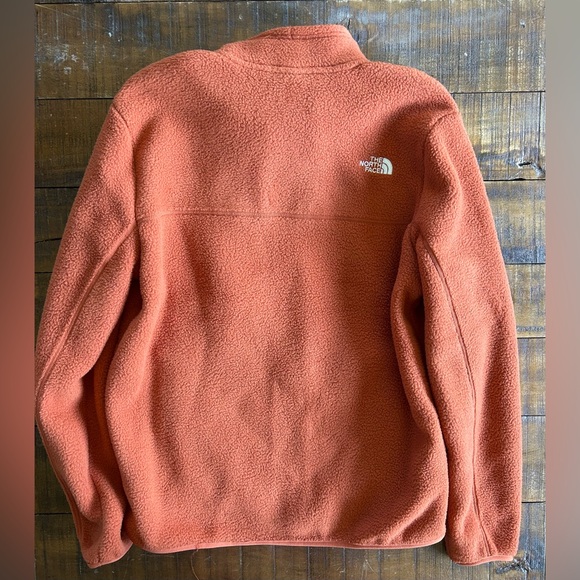 The North Face Yumiori Fleece Orange Jacket - Men’s Medium full zip - Picture 3 of 5